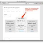 Group Pricing Page