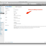 Add / Edit Transactions