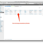 Member Transactions